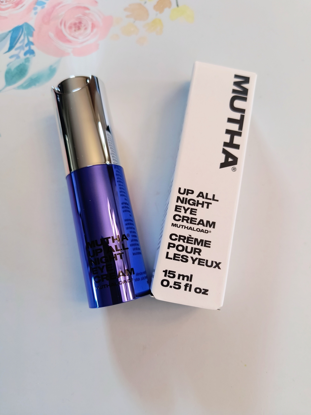 Mutha Up All Night Eye Cream With Caffeine, Peptides, Niacinamide, Hyaluronic Ac